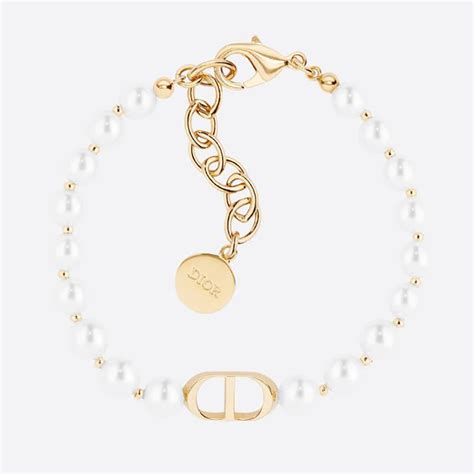 bracelet perle dior|christian dior bracelet for women.